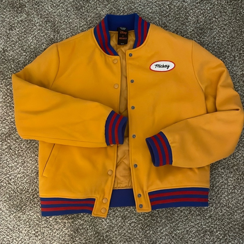 Mickey Mouse Varsity Jacket (M)